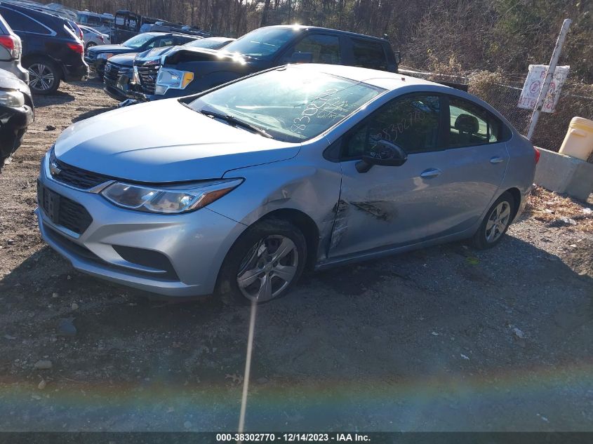 2017 CHEVROLET CRUZE LS AUTO - 1G1BC5SM0H7213006