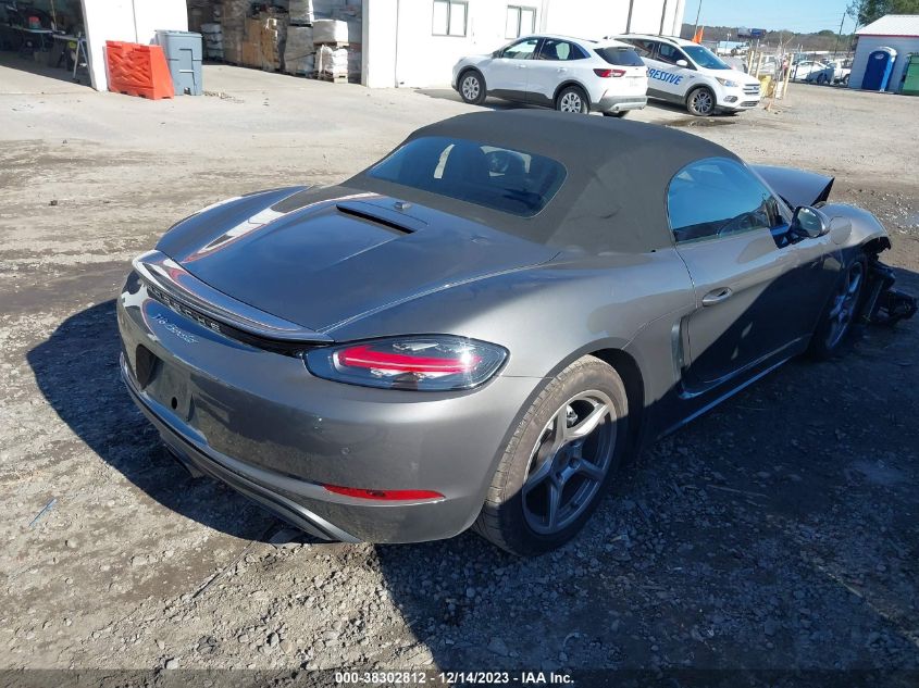 2017 PORSCHE 718 BOXSTER WP0CA2A82HS220704
