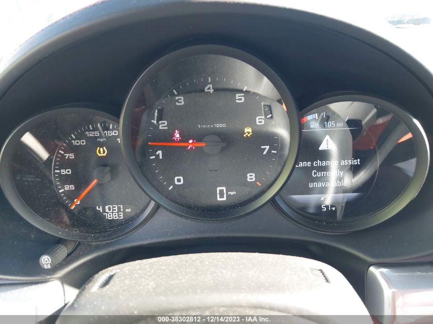 2017 PORSCHE 718 BOXSTER WP0CA2A82HS220704