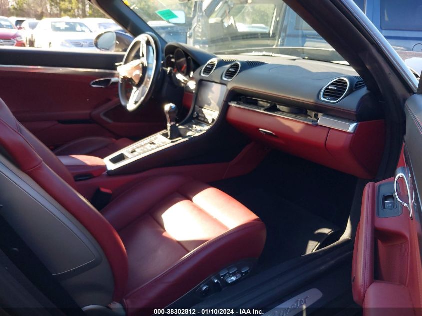 2017 PORSCHE 718 BOXSTER WP0CA2A82HS220704