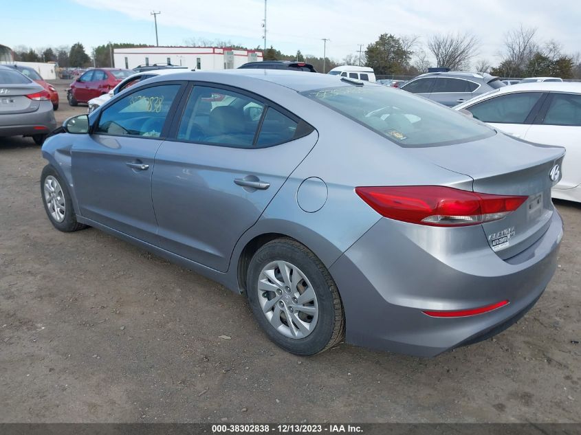 2017 HYUNDAI ELANTRA SE - 5NPD74LF5HH077126