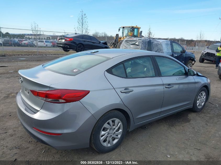 2017 HYUNDAI ELANTRA SE - 5NPD74LF5HH077126