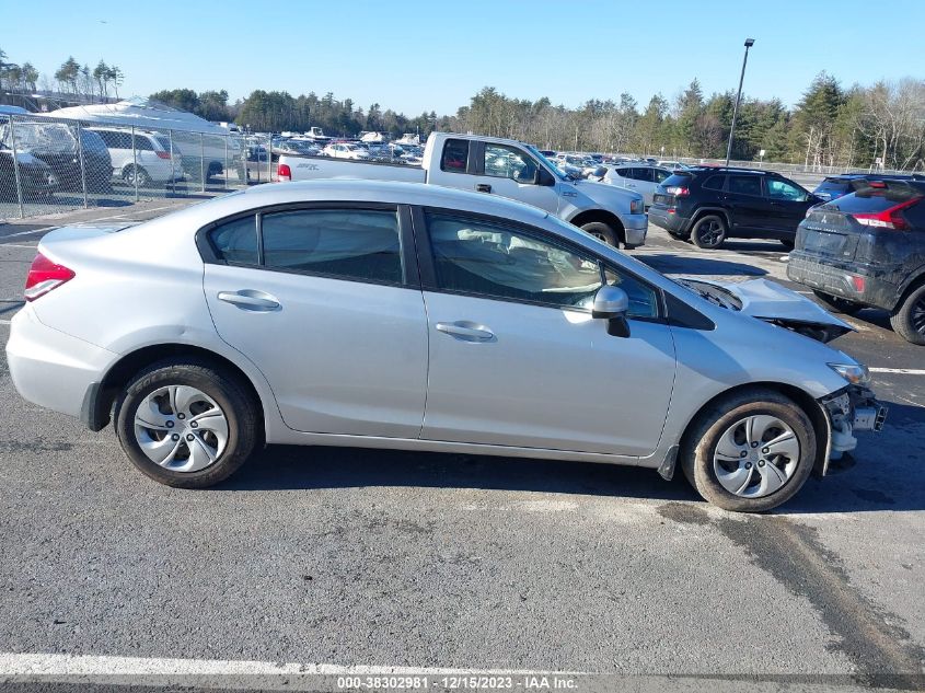2015 HONDA CIVIC LX - 19XFB2F51FE285763