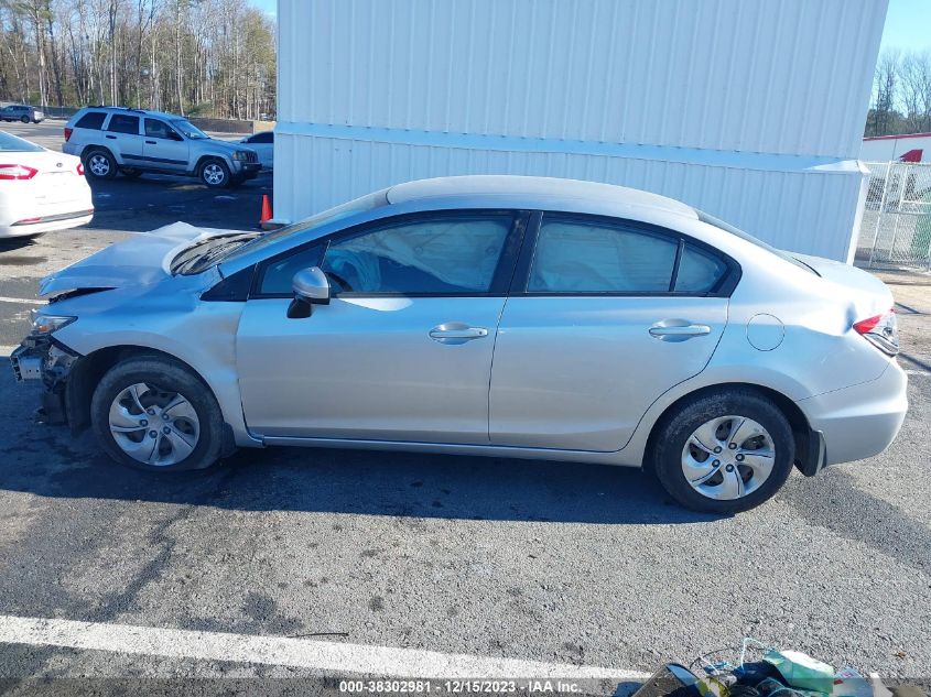 2015 HONDA CIVIC LX - 19XFB2F51FE285763