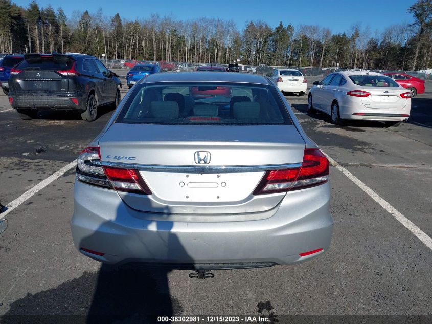 2015 HONDA CIVIC LX - 19XFB2F51FE285763