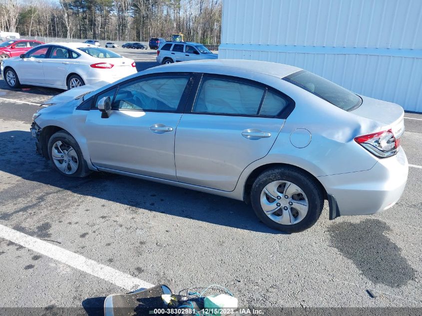 2015 HONDA CIVIC LX - 19XFB2F51FE285763