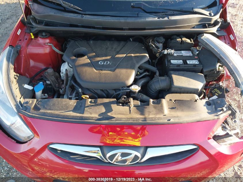 2013 HYUNDAI ACCENT GLS - KMHCU4AE1DU321090