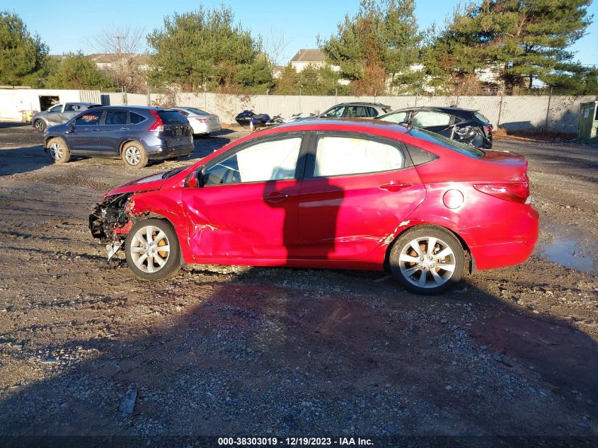 2013 HYUNDAI ACCENT GLS - KMHCU4AE1DU321090