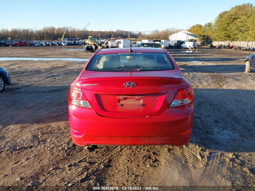 2013 HYUNDAI ACCENT GLS - KMHCU4AE1DU321090