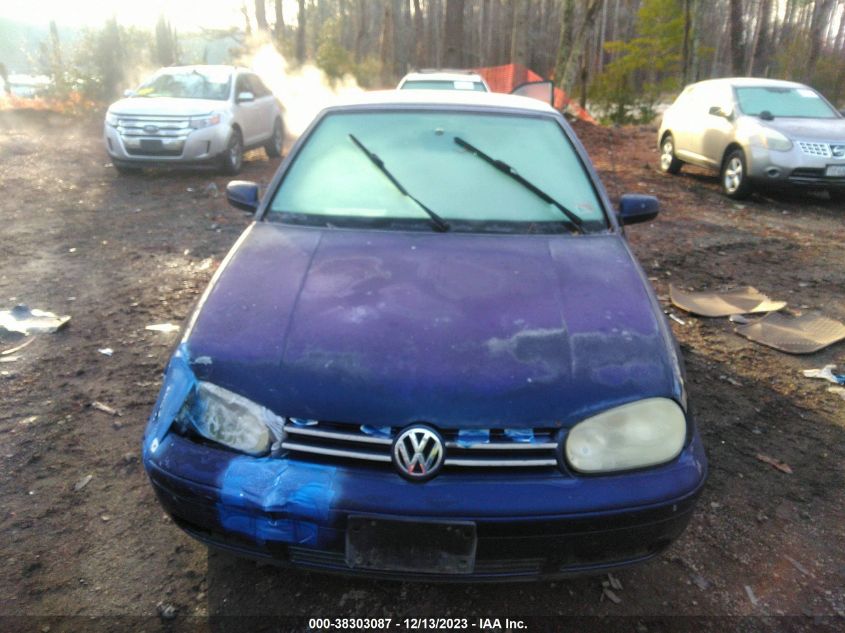 3VWDC21V32M807267 | 2002 VOLKSWAGEN CABRIO