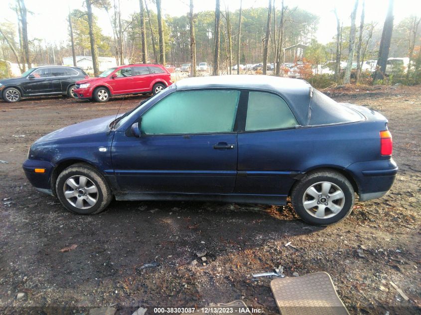 3VWDC21V32M807267 | 2002 VOLKSWAGEN CABRIO