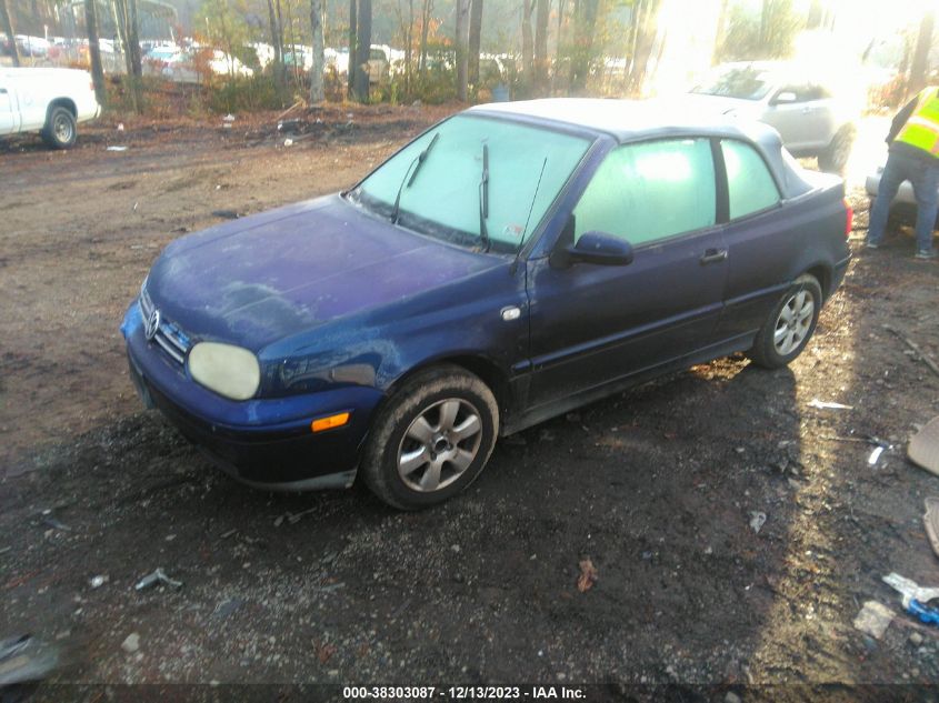 3VWDC21V32M807267 | 2002 VOLKSWAGEN CABRIO