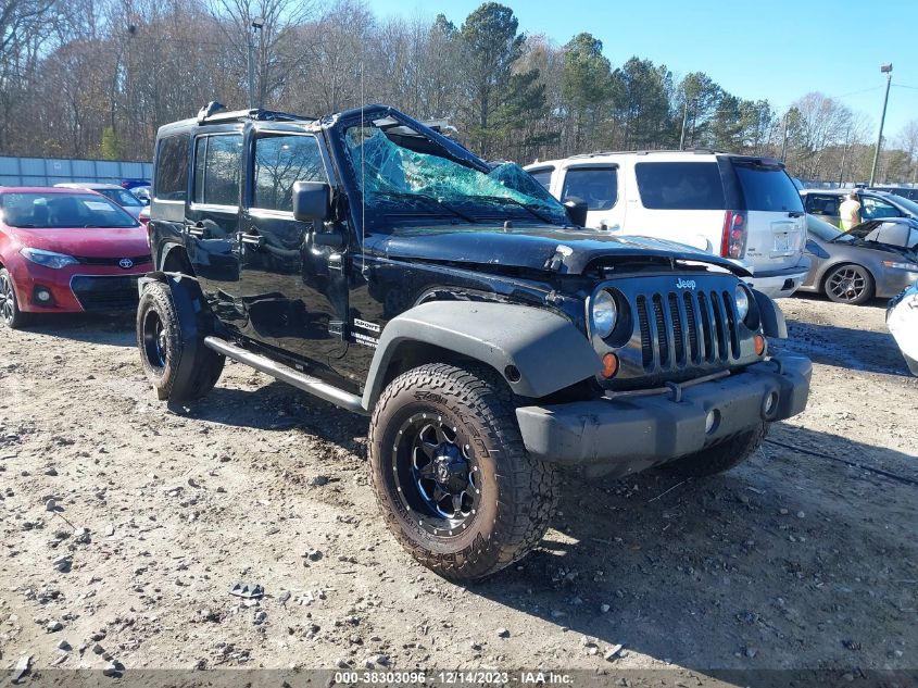 2013 JEEP WRANGLER UNLIMITED SPORT - 1C4BJWDG8DL508656