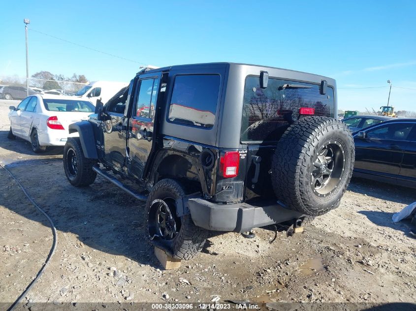 2013 JEEP WRANGLER UNLIMITED SPORT - 1C4BJWDG8DL508656