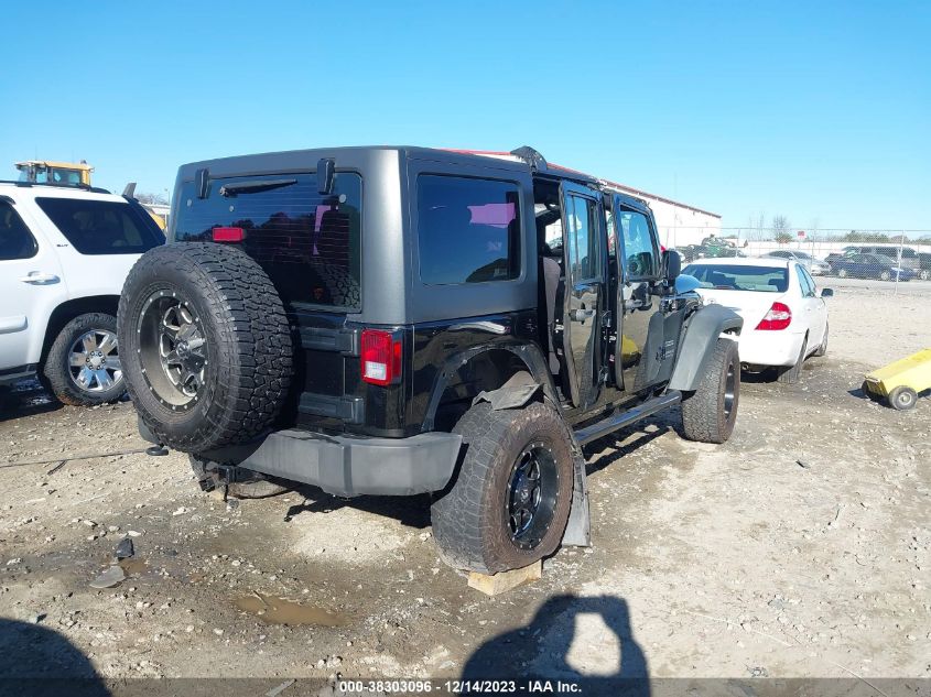 2013 JEEP WRANGLER UNLIMITED SPORT - 1C4BJWDG8DL508656