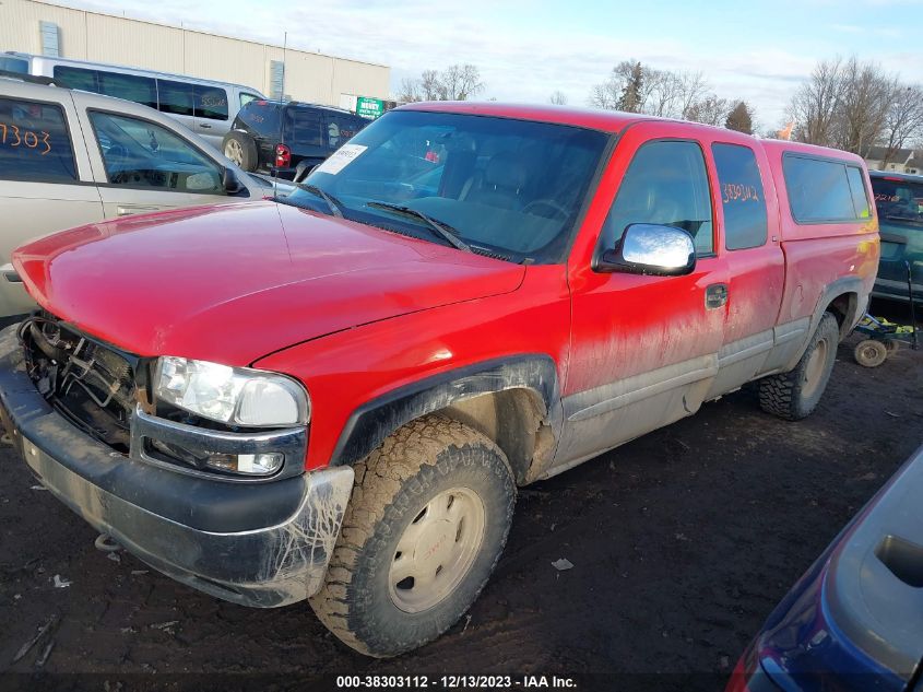 1GTEK19T7YE152245 | 2000 GMC NEW SIERRA 1500