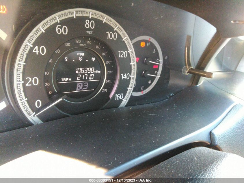 2013 HONDA ACCORD EX - 1HGCR2F70DA199748