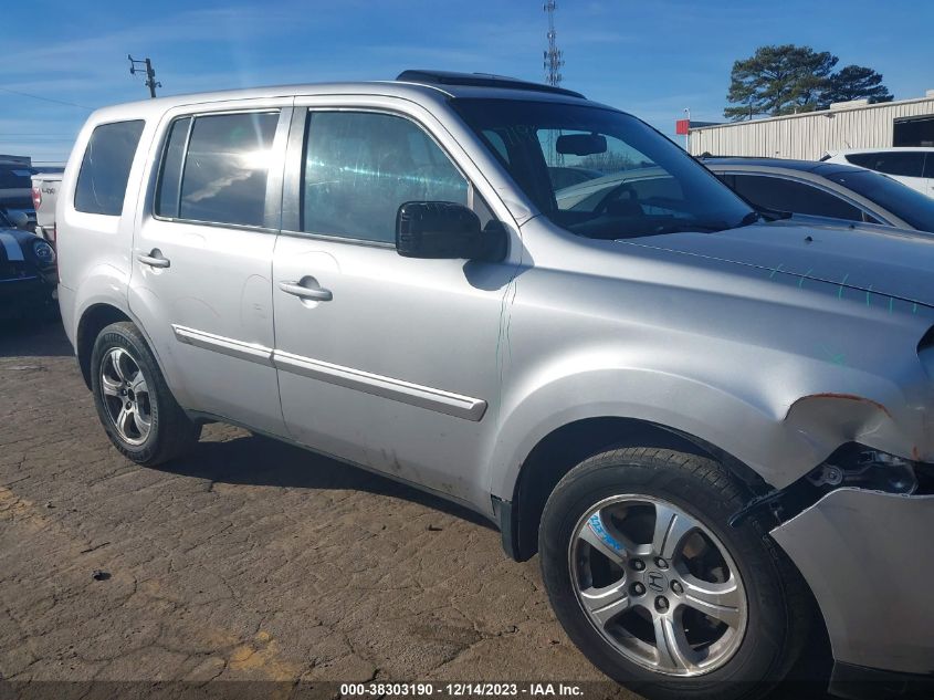 2015 HONDA PILOT EX-L - 5FNYF3H53FB021406