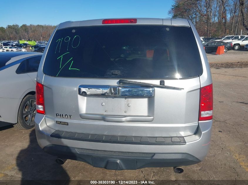 2015 HONDA PILOT EX-L - 5FNYF3H53FB021406