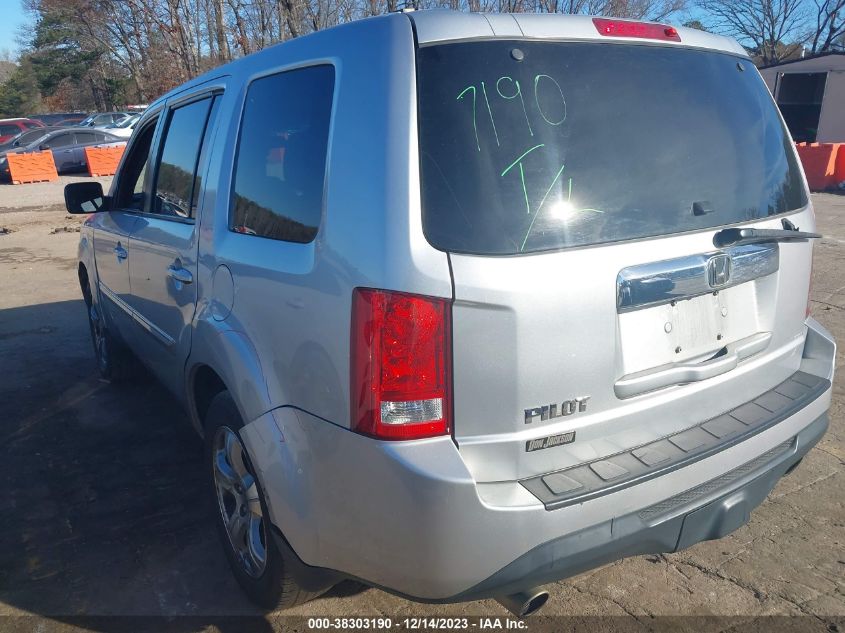 2015 HONDA PILOT EX-L - 5FNYF3H53FB021406