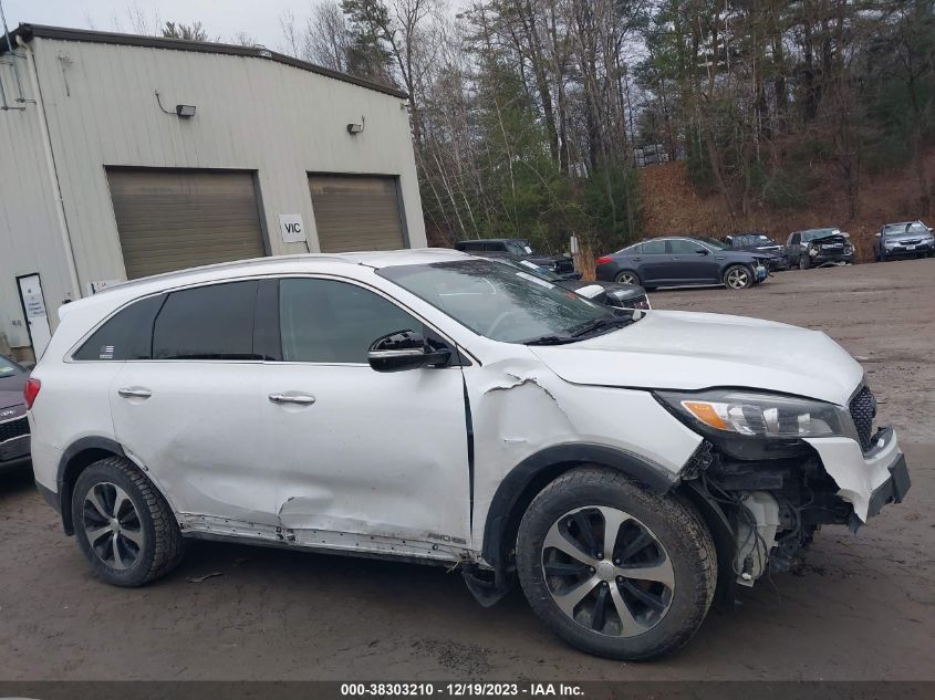 2017 KIA SORENTO 3.3L EX - 5XYPHDA50HG243189