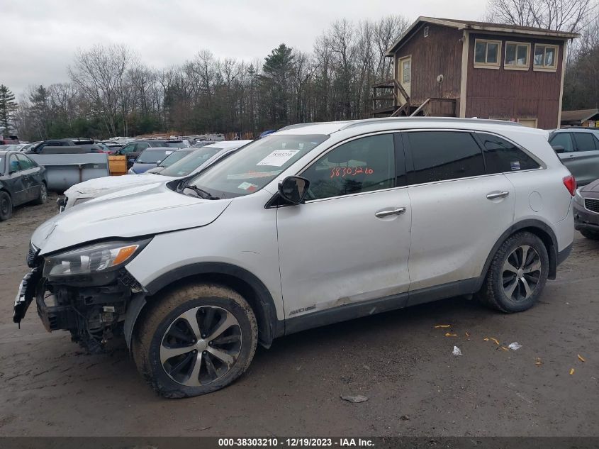 2017 KIA SORENTO 3.3L EX - 5XYPHDA50HG243189