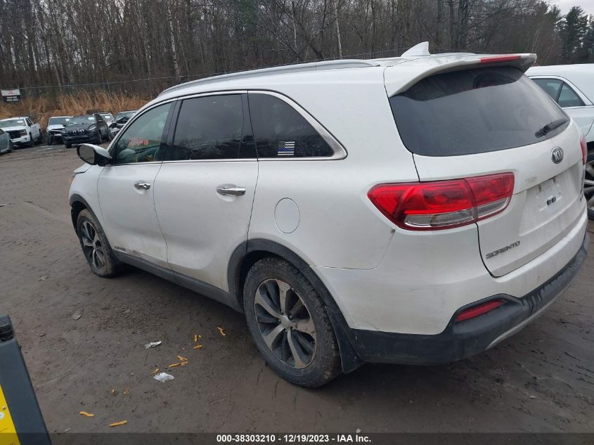 2017 KIA SORENTO 3.3L EX - 5XYPHDA50HG243189