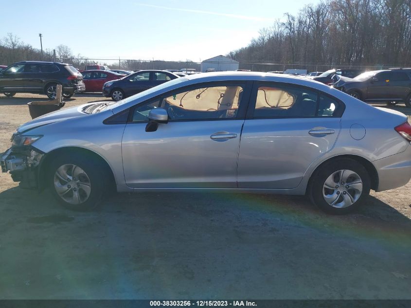 2015 HONDA CIVIC LX - 19XFB2F52FE265036