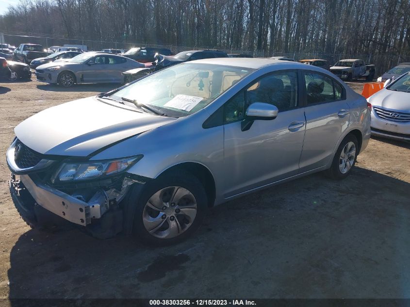 2015 HONDA CIVIC LX - 19XFB2F52FE265036