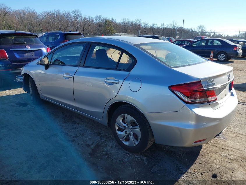 2015 HONDA CIVIC LX - 19XFB2F52FE265036