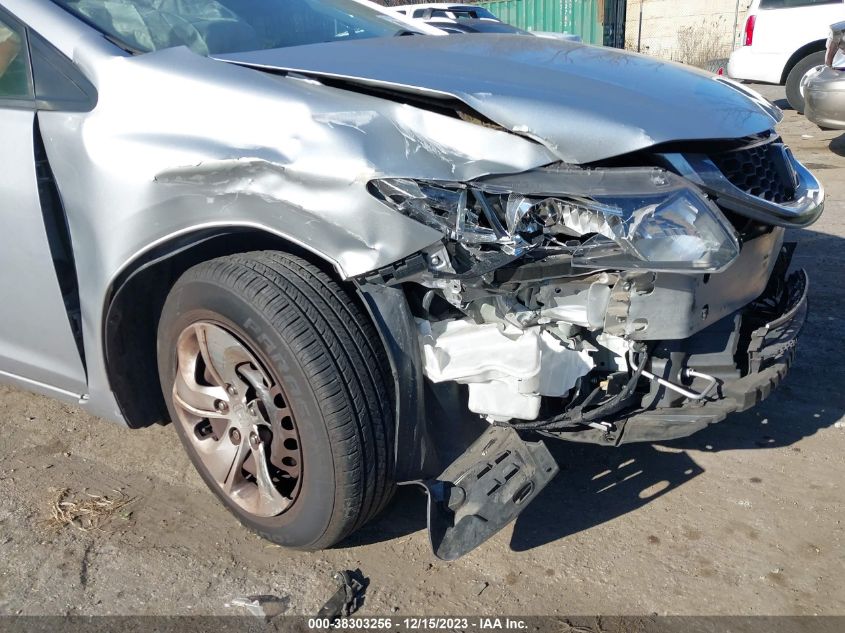 2015 HONDA CIVIC LX - 19XFB2F52FE265036