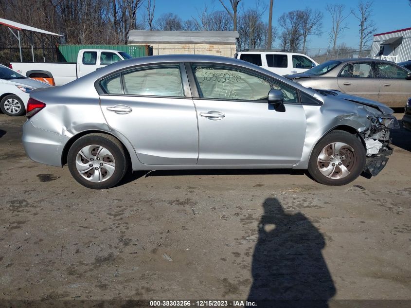 2015 HONDA CIVIC LX - 19XFB2F52FE265036