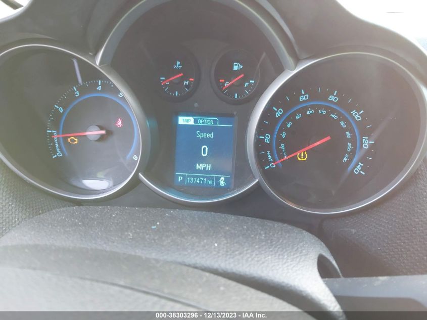 2014 CHEVROLET CRUZE 1LT AUTO - 1G1PC5SB8E7257013