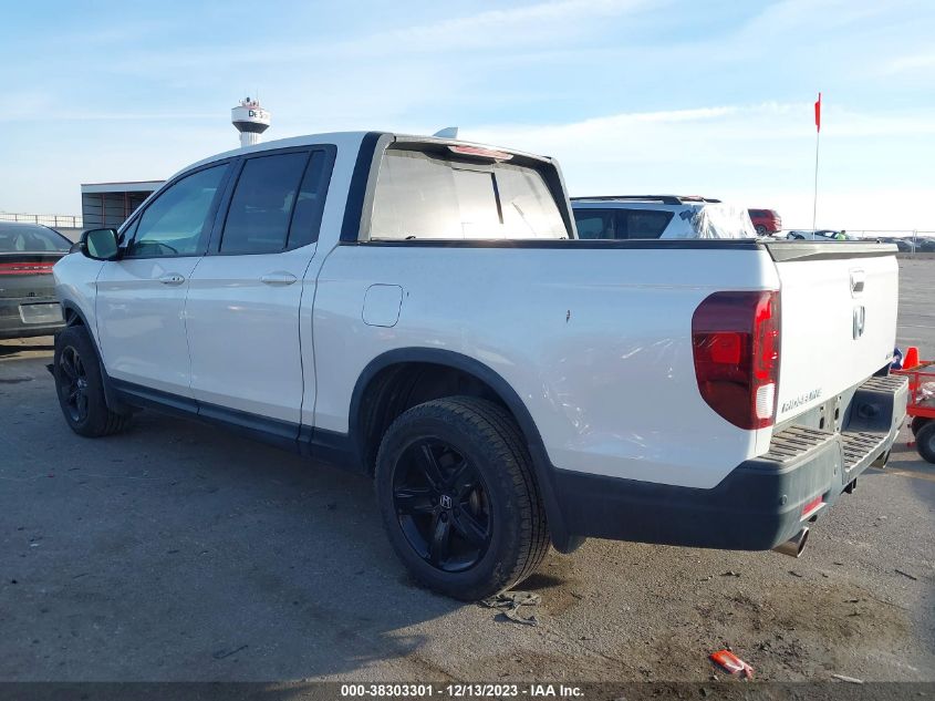2021 HONDA RIDGELINE BLACK EDITION - 5FPYK3F81MB016539