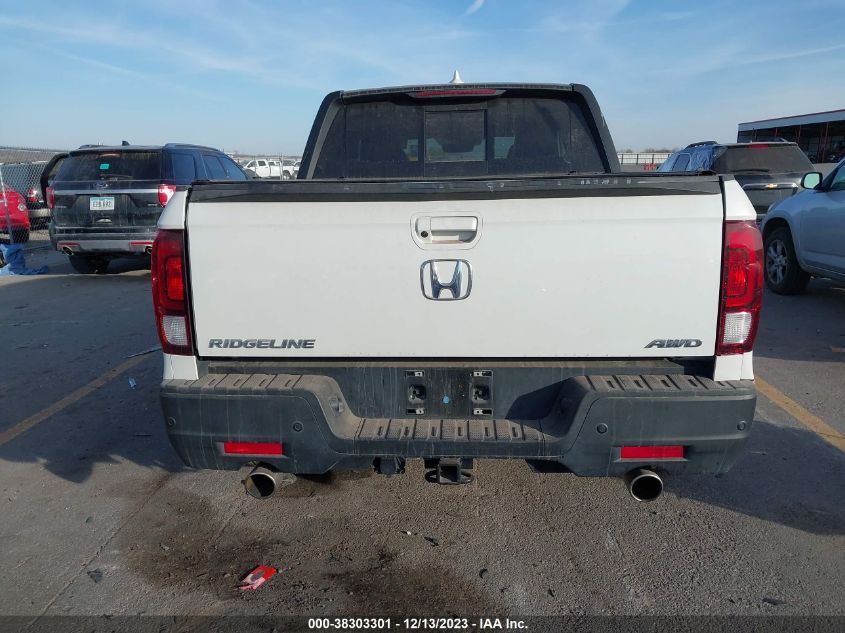 2021 HONDA RIDGELINE BLACK EDITION - 5FPYK3F81MB016539