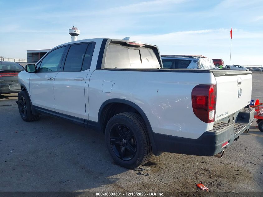 2021 HONDA RIDGELINE BLACK EDITION - 5FPYK3F81MB016539