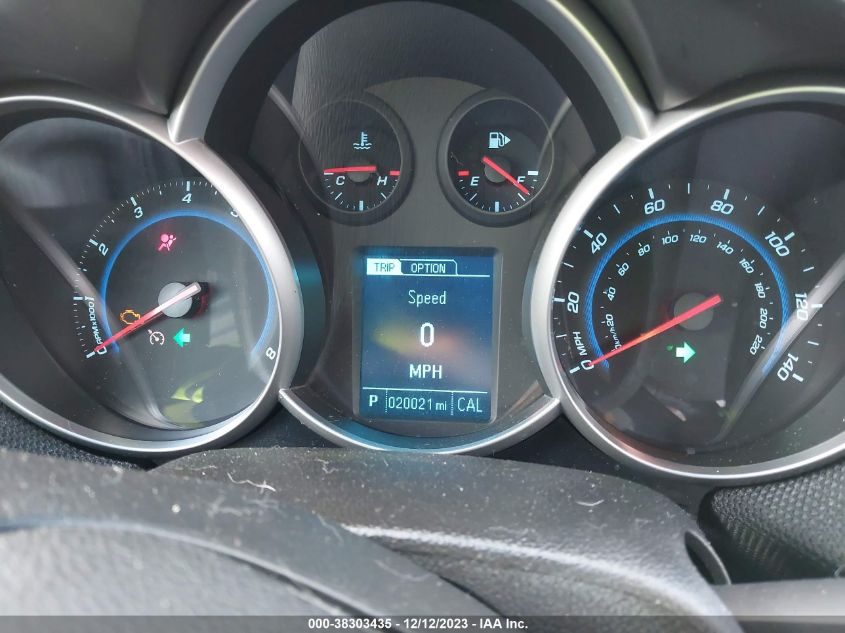2014 CHEVROLET CRUZE 1LT AUTO - 1G1PC5SB0E7263775