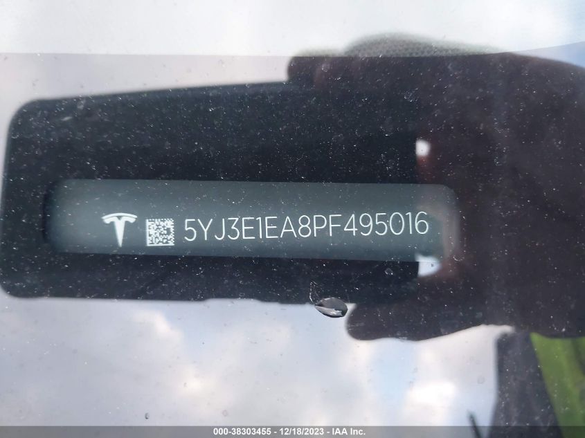 2023 TESLA MODEL 3 REAR-WHEEL DRIVE - 5YJ3E1EA8PF495016