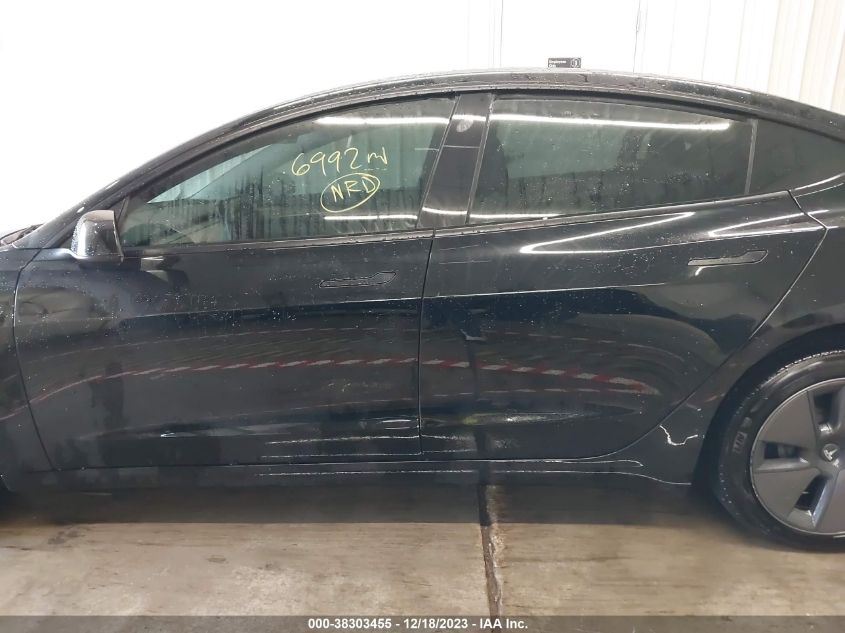 2023 TESLA MODEL 3 REAR-WHEEL DRIVE - 5YJ3E1EA8PF495016