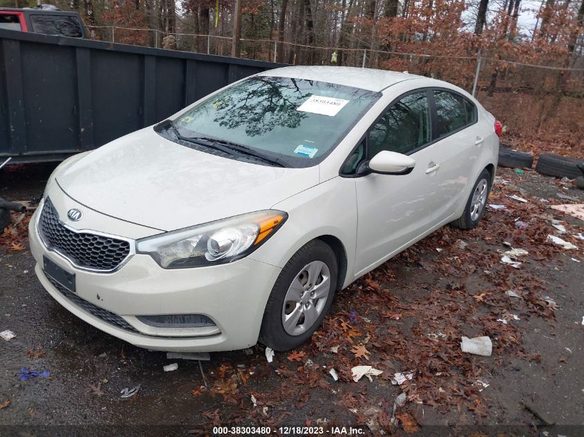 2015 KIA FORTE LX - KNAFK4A69F5373500