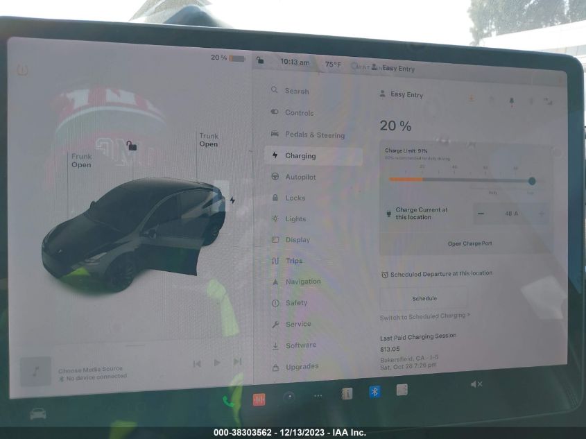 2021 TESLA MODEL Y - 5YJYGDEF4MF298935