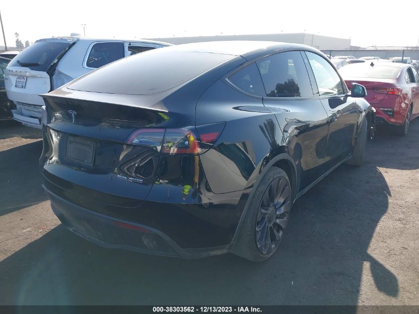 2021 TESLA MODEL Y - 5YJYGDEF4MF298935