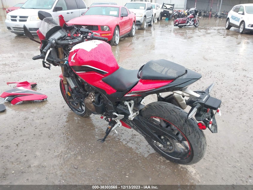 VIN MLHPC6259P5400098 2023 HONDA CBR500 RA