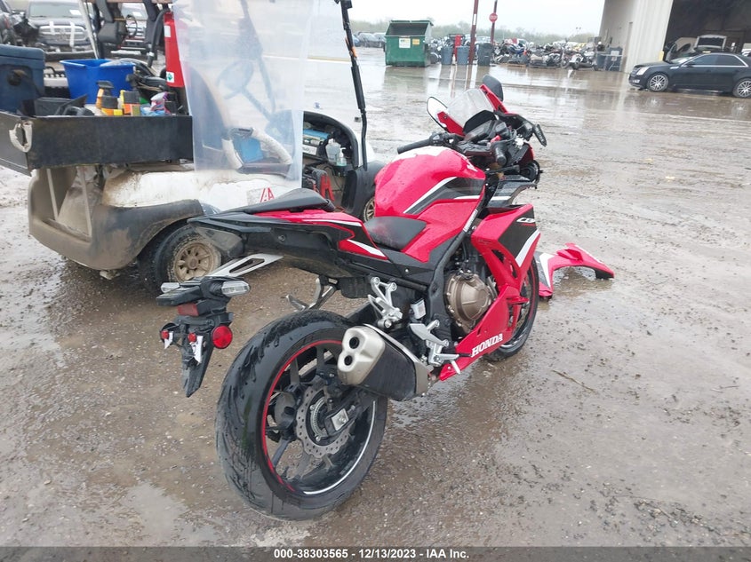 VIN MLHPC6259P5400098 2023 HONDA CBR500 RA