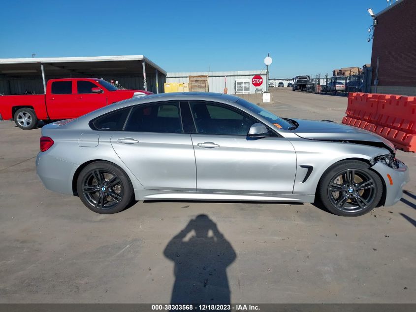 2018 BMW 430I GRAN COUPE WBA4J1C55JBG80981