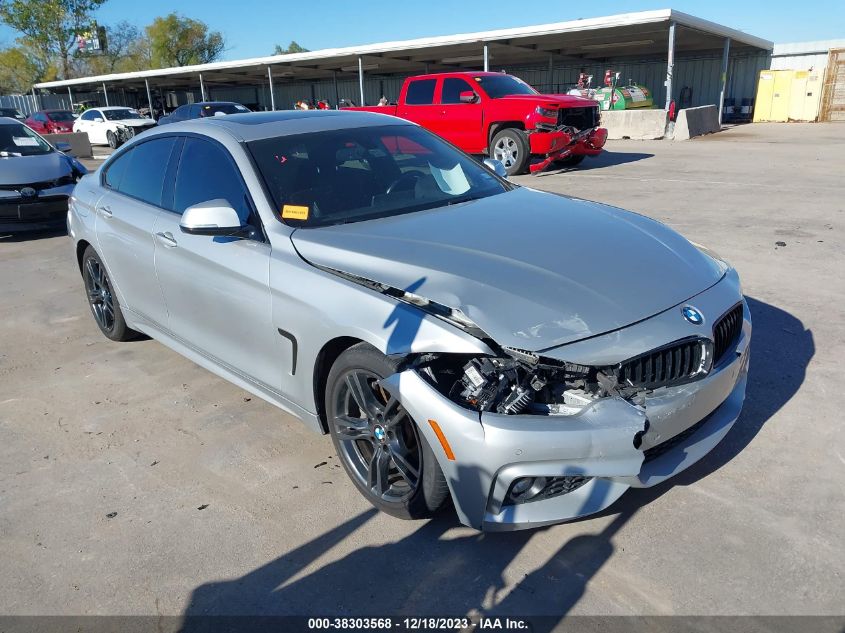 2018 BMW 430I GRAN COUPE WBA4J1C55JBG80981