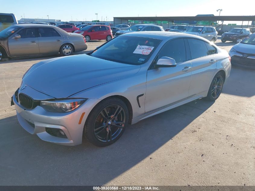 2018 BMW 430I GRAN COUPE WBA4J1C55JBG80981