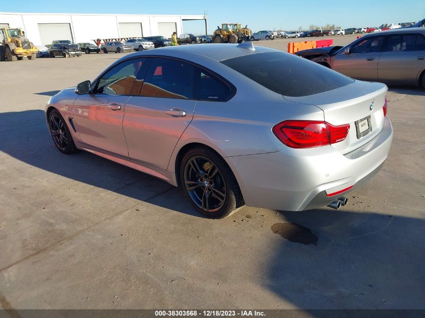2018 BMW 430I GRAN COUPE WBA4J1C55JBG80981