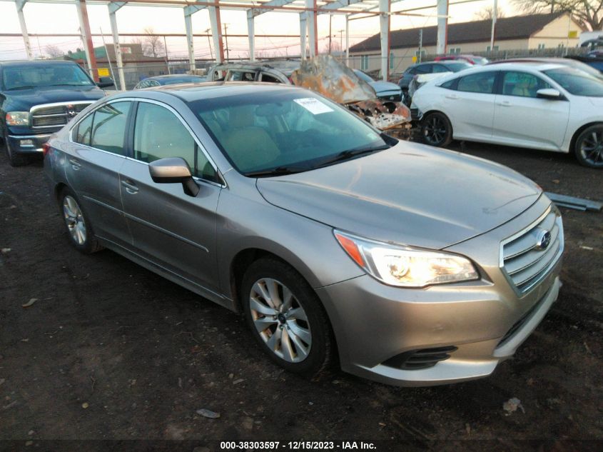 2015 SUBARU LEGACY 2.5I PREMIUM - 4S3BNAD6XF3067291