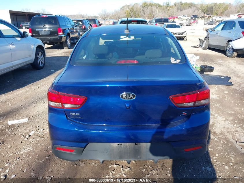 2020 KIA RIO S - 3KPA24AD8LE330097